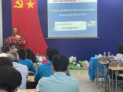 TRƯỜNG THCS ĐỊNH HÒA TỔ CHỨC SINH HOẠT CHUYÊN ĐỀ TỔ MẠNG LƯỚI MÔN TOÁN