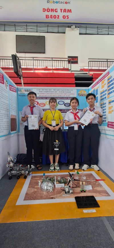 CHÚC MỪNG THÀNH TÍCH ẤN TƯỢNG TẠI CUỘC THI ROBOTACON WRO 2025