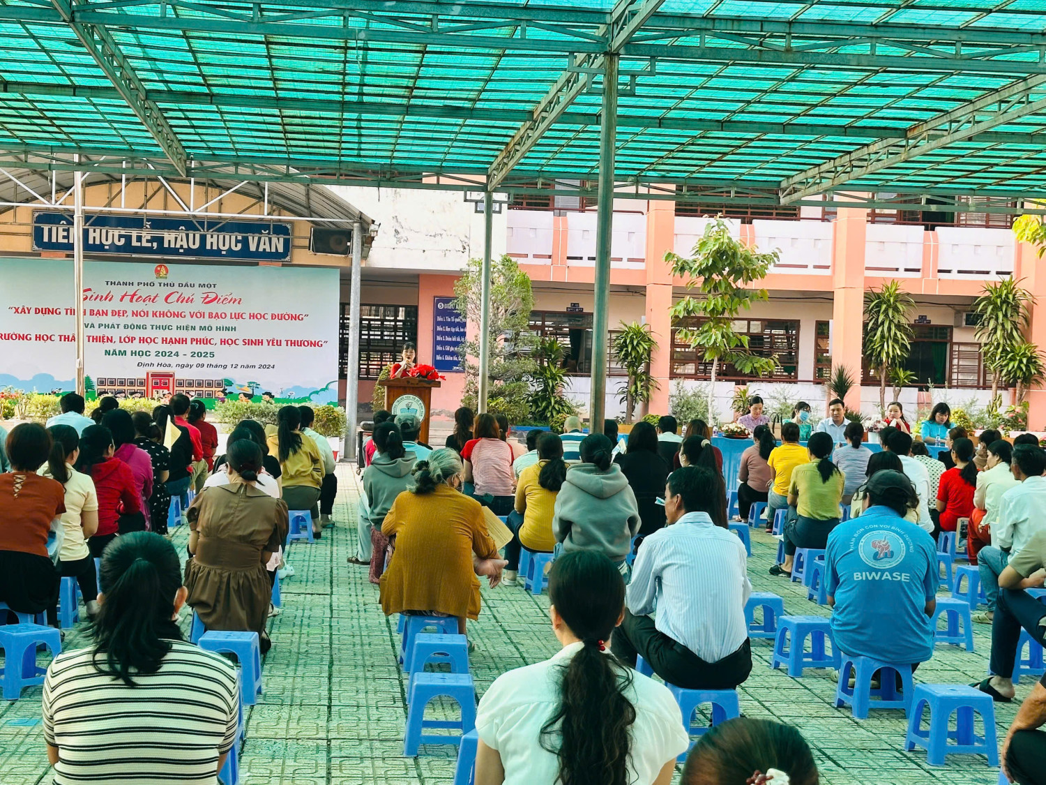 Trường THCS Định Hòa tổ chức họp Phụ huynh học sinh khối 9 năm học 2024-2025